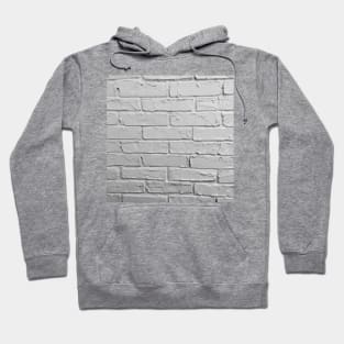 White brick wall Hoodie